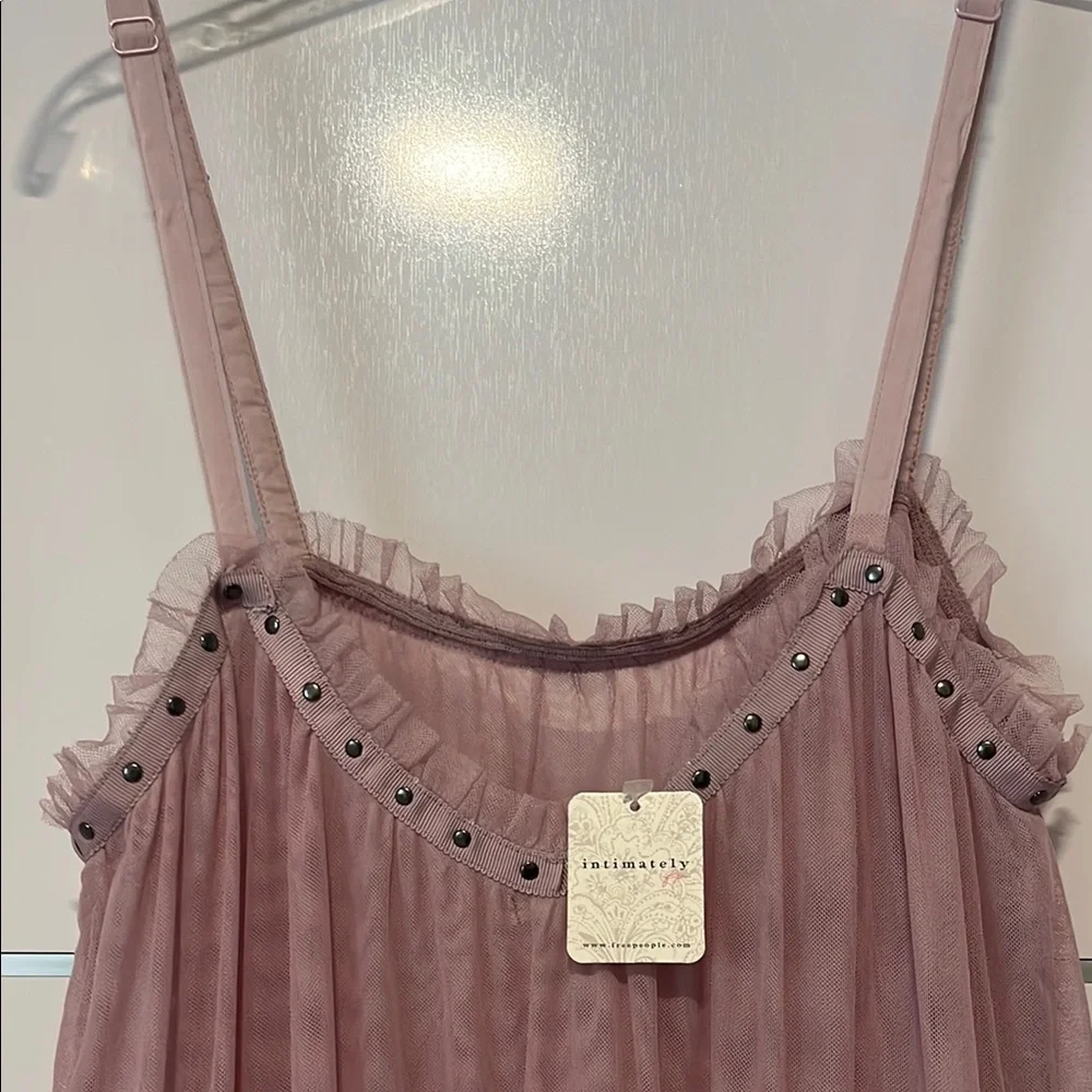 NWT Free People Intimately Night Out Rose Dress or Slip Fits Sizes XS-L